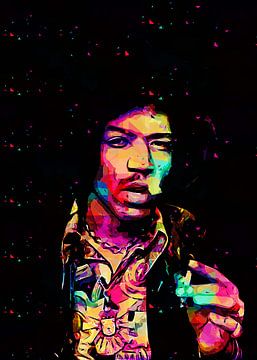 Jimi Hendrix van San Creative