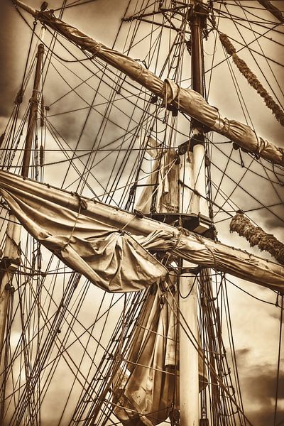 The old sailing ship II by Martin Bergsma