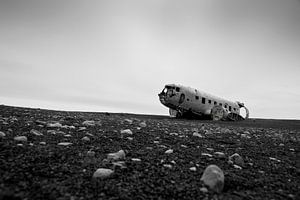 Island, Flugzeugwrack von Ron van der Stappen