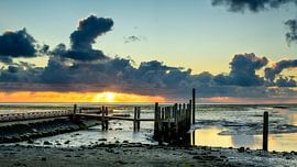 Sonnenaufgang im Hafen