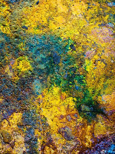 Yellow and green from rust