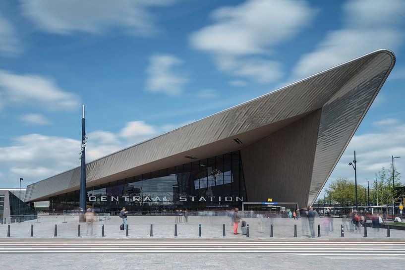 Het centraal station van Rotterdam van Menno Schaefer