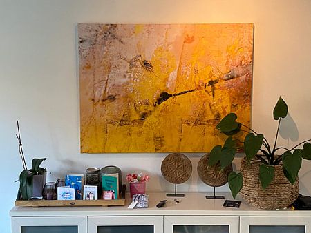 De kleine gele bloem