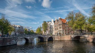 Keizersgracht - Leidsegracht Amsterdam by Frans Nijland