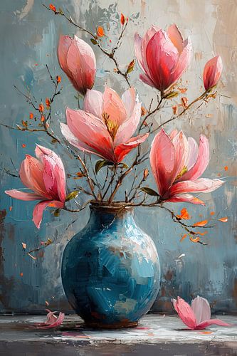 Nature morte colorée