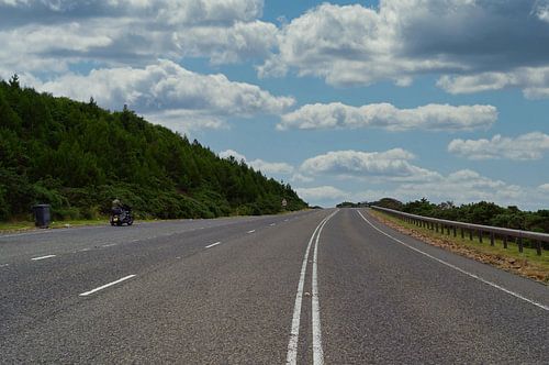 Bergpas bij Helmsdale in het Schotse graafschap Sutherland.