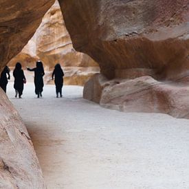 Wüstenschlucht Al Siq in Petra (Jordanien) von Christoph Kötteritzsch