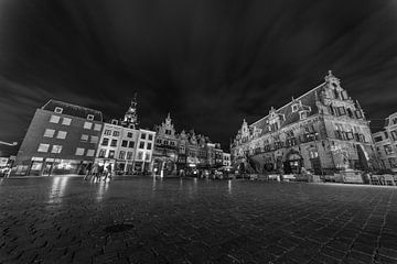 Grote Markt by night, Nijmegen sur Stefan van der Wijst