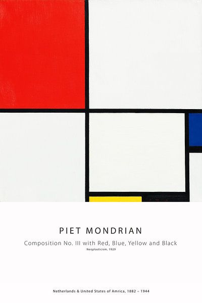 Piet Mondrian - Composition V by Old Masters