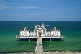 Seebrücke in Sellin auf der Insel Rügen von Matthias Stolt