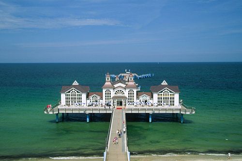 Pier in Sellin on the island of Rügen