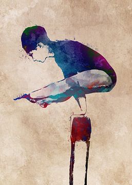 Gymnastics #gymnastics #sport by JBJart Justyna Jaszke