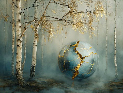 The Golden Tear of the Birch Forest