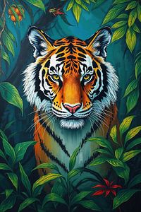 Portrait de tigre - Le monde animal #65