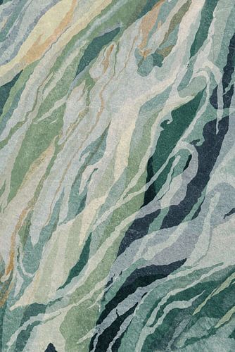 20 Nuances de vert, une touche d'orange et quelques accents plus sombres