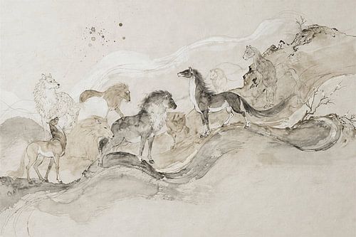 Serenade in the Wilderness by Mad Dog Art
