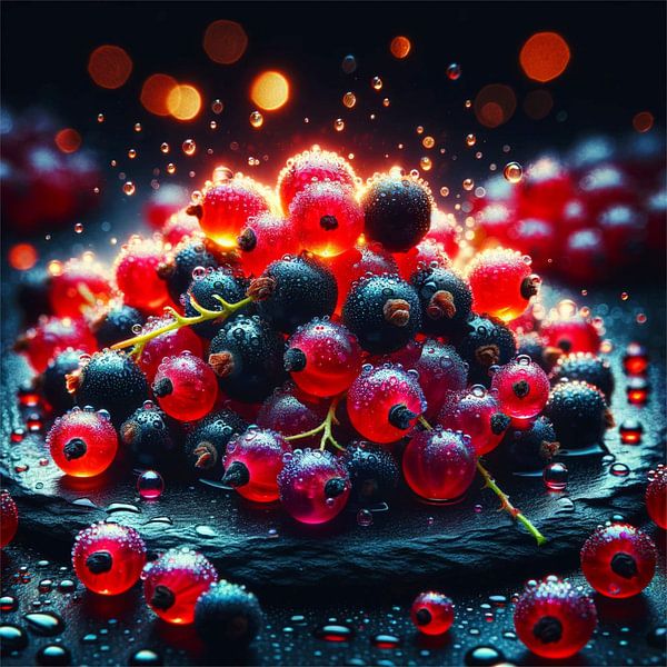 Kaleidoscope of Currants by Eric Nagel