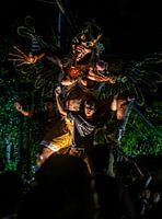 Bali monsters in the light