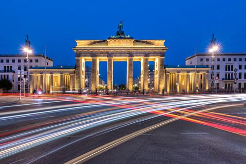 Urban Berlin at Night by Melanie Viola