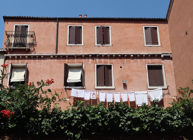 Clothesline in Venice by Nicole Van Stokkum