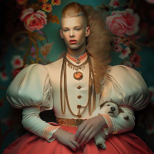 Man met trouwe viervoeter