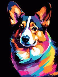 Welsh Corgi Pop Art