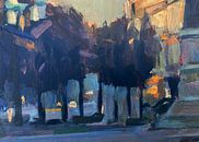 Trees in the Boschstraat by Nop Briex thumbnail