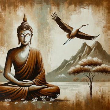 Bouddha sur Art Studio RNLD