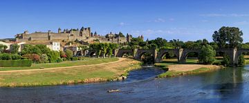 Cité von Carcassonne - Frankreich (Panorama)