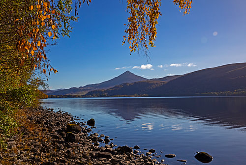 Loch Rannoch met de berg Schiehallion op de achtergrond, Breadalba