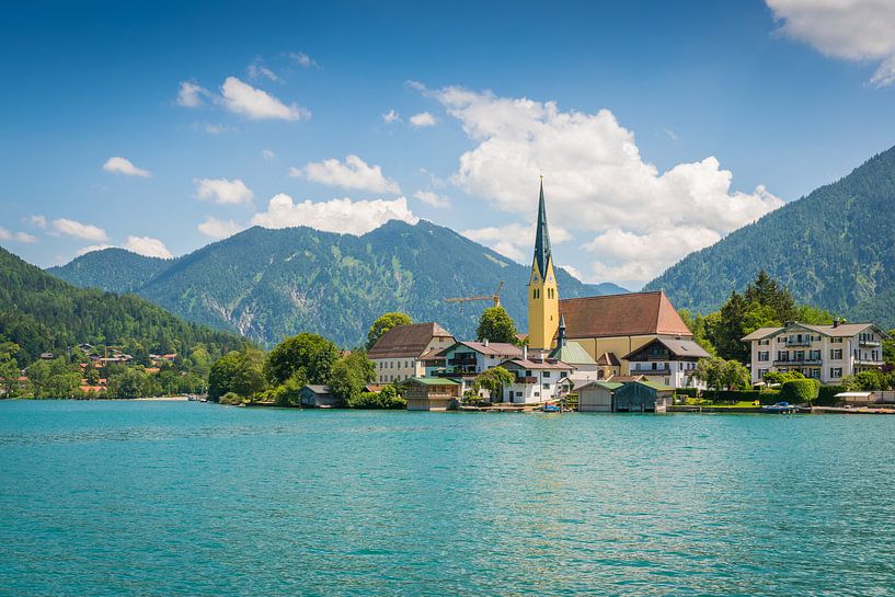 Tegernsee in summer by Martin Wasilewski
