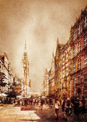 Gdansk Polen landschap stad #Gdansk