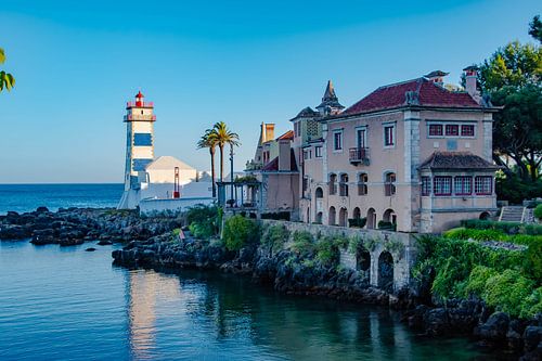 Leuchtturm bei Sonnenuntergang