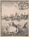 Gezicht op Rotterdam, Joost van Geel, na 1666 - 1698 van Historisch Rotterdam thumbnail