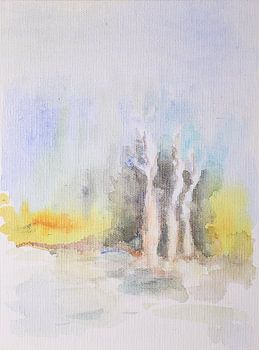 Honka: 3 alte Kiefern warten auf den Winter