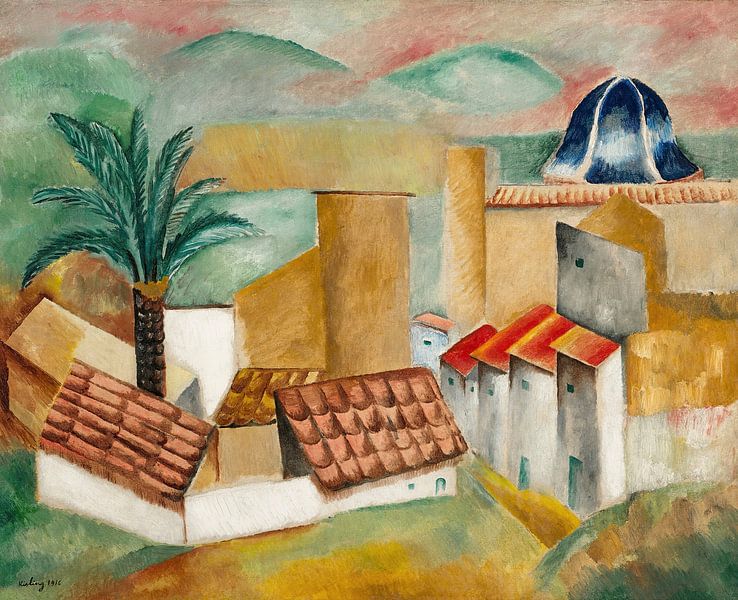 Moïse Kisling - Sagunto (um 1916) von Peter Balan