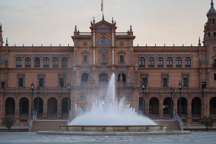 Plaza de Espana, Sevilla, Andalusien, Spanien von Helga Golubew