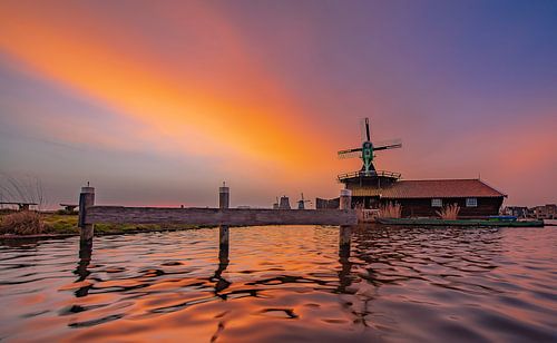 Colorful start, Zaanse Schans
