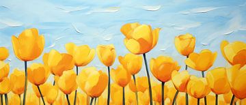 Sunshine Tulips by Jacky