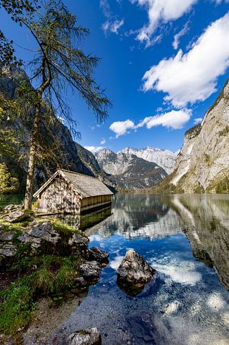 Hangar à bateaux à l'Obersee