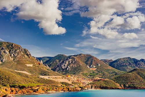 Kustlandschap van Masua, Sardinië
