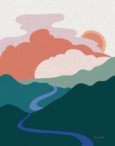 Hügel und Täler, die ich leuchte, Sara Zieve Miller