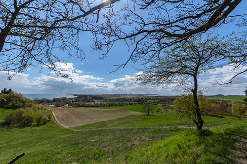 Göhren met uitzicht op het Zickergebergte