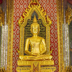 Goldener Buddha im Wat Makut von Walter G. Allgöwer