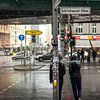 Regen in Berlijn van Julian Buijzen