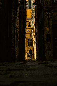 Streets of Genoa van Lima Fotografie