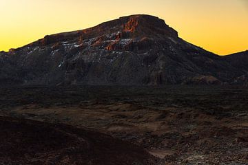 Guajara Mountain in the morning sun – El Teide, Tenerife