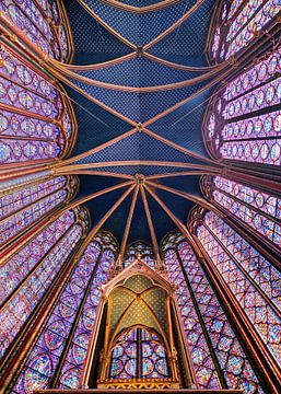 Decke der Sainte-Chapelle Paris