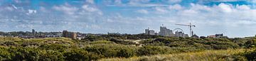 Panorama, uitzicht op Noordwijk vanuit duinen van Yanuschka Fotografie | Noordwijk