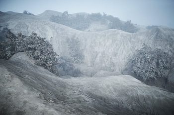 Vulkaanlandschap bij Bromo Indonesie